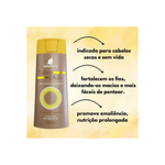 Kit shampoo, condicionador e máscara capilar Tutano Plus Barrominas