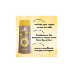 Kit shampoo, condicionador e máscara capilar Tutano Plus Barrominas