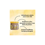 Kit shampoo, condicionador e máscara capilar Tutano Plus Barrominas