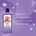 SHAMPOO SÊNIOR SANOL DOG 500ml 6062