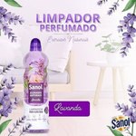 LIMPADOR PERFUMADO SANOL EXTRATOS NATURAIS LAVANDA 1L 4722