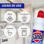 LIMPEZA PESADA SANOL CLORO ATIVO 500ml 1382