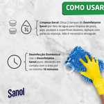 DESINFETANTE BACTERICIDA LEITOSO SANOL HERBAL 500ml 2137