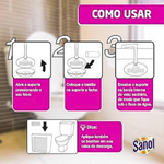 BLOCO SANITÁRIO SANOL FLORES TROPICAIS REFIL 35g 2541