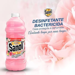 DESINFETANTE BACTERICIDA SANOL INFUSÃO DE ROSAS 2L 2008