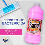 DESINFETANTE BACTERICIDA SANOL INFUSÃO DE ROSAS 2L 2008