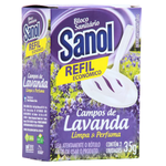 BLOCO SANITÁRIO SANOL LAVANDA REFIL 35g 2533