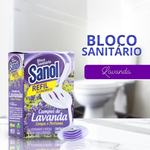 BLOCO SANITÁRIO SANOL LAVANDA REFIL 35g 2533