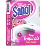 PEDRA SANITÁRIA SANOL FLORES TROPICAIS 27g 2502