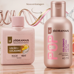 KIT LOÇÃO CORPORAL HIDRAMAIS COLAGENO 40ML C/ 50 UND