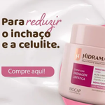 Kit Creme Massagem Neutro + Creme Drenagem linfática Hidramais 500g