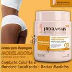 CREME  DE MASSAGEM MODELADORA CAFEÍNA E CÚRCUMA 1KG HIDRAMAIS