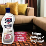 LIMPA CARPETE E ESTOFADOS 500ML SANOL 4501