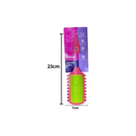 Escova Flex De Fitagem Ricca Curls Cachos Mais Definidos Cor Rosa E Verde 2446