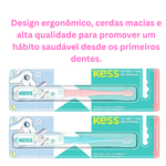 Escova De Dentes Kess Infantil Dentinhos 2100
