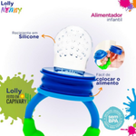 ALIMENTADOR INFANTIL SILICONE M LOLLY