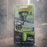 APARELHO DE BARBEAR ENOX CROSS3 3 LAMINAS E 5 CARGAS 2618