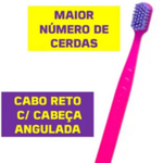 PACK COM 4 ESCOVAS DENTAIS KESS PRO EXTRA MACIAS 2535