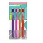 PACK COM 4 ESCOVAS DENTAIS KESS PRO EXTRA MACIAS 2535