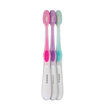 Pack Com 3 Escovas Dentais Kess Extreme Clear Macias 2101