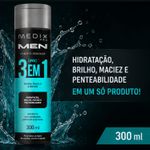 CONDICIONADOR ÚNICO 3X1 MEDIX MEN 300ML 69342