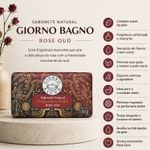 SABONETE EM BARRA GIORNO BAGNO ROSE OUD 180G 10453