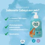 SABONETE LIQUIDO CABEÇA AOS PÉS ZERO A DOIS 400ML  10369
