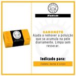 SABONETE EM BARRA GIORNO UOMO AMARELO 180G 10098