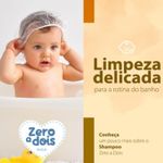 SHAMPOO  ZERO A DOIS PARA BEBÊ 250ml  10005
