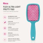ESCOVA RICCA FLEX ULTRA-LIGHT FRUTTI 1160