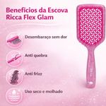 ESCOVA RICCA FLEX GLAM ROSA 2378