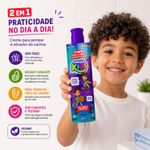 CREME DE PENTEAR CACHOS 2 EM 1 MEDIX KIDS 300ML 68163