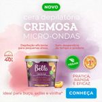 CERA DEPILATÓRIA  MICRO-ONDAS AMEIXA NEGRA 100G DEPIL BELLA 