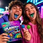 PIRULITO SPLASHPOP PINTA LÍNGUA MIX ERLAN 120G 142031