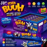 BALA BUHH BAR MASTIGÁVEL ERLAN TUTTI FRUTTI 12G 40 UNIDADES 116002