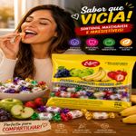 BALA MASTIGÁVEL ERLAN FRUTAS SORTIDAS 400G 112003