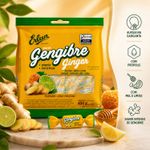 BALA MASTIGÁVEL ERLAN GENGIBRE PROP MEL LIMAO 400G 112232