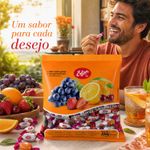 BALA DURA  RECHEADA ERLAN FRUTAS SORTIDAS 100G 113078