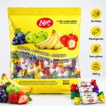 BALA MASTIGÁVEL ERLAN FRUTAS SORTIDAS 500G 112206