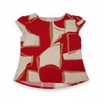 BLUSA C/MANGA ESTAMP VISCOSE 20053