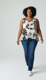 BLUSA ESTAMPADA VISCOSE 20045
