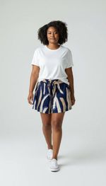 SHORTS ESTAMPADO VISCOSE 20048