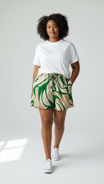 SHORTS ESTAMPADO VISCOSE 20048