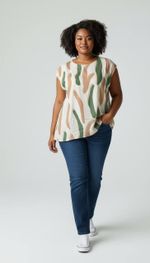BLUSA ESTAMPADA VISCOSE 20050