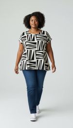 BLUSA ESTAMPADA VISCOSE 20050