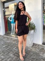 VESTIDO TECIDO CHIFON P/M V2005
