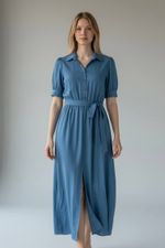 VESTIDO TEC TENCEL 100% ALG 9580