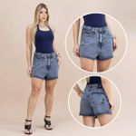 SHORT 100% ALG MOCA FLOR 33073