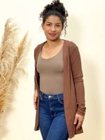 CARDIGAN CANELADO MALWEE 76616