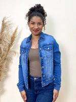 JAQUETA JEANS 100% ALG 8590